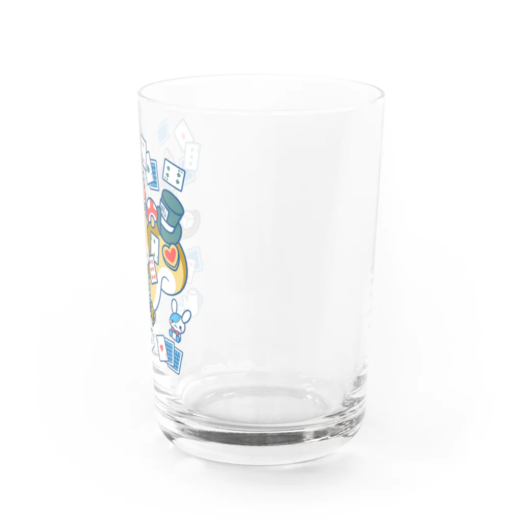 ☀️ひなたぼっくすの🐿デコりす アリス Water Glass :right