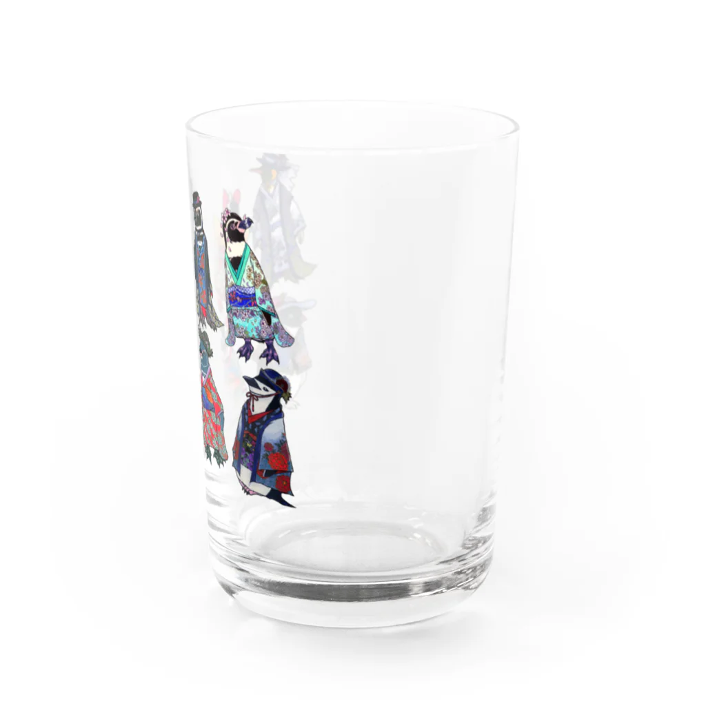 ヤママユ(ヤママユ・ペンギイナ)のKimono Penguins Water Glass :right