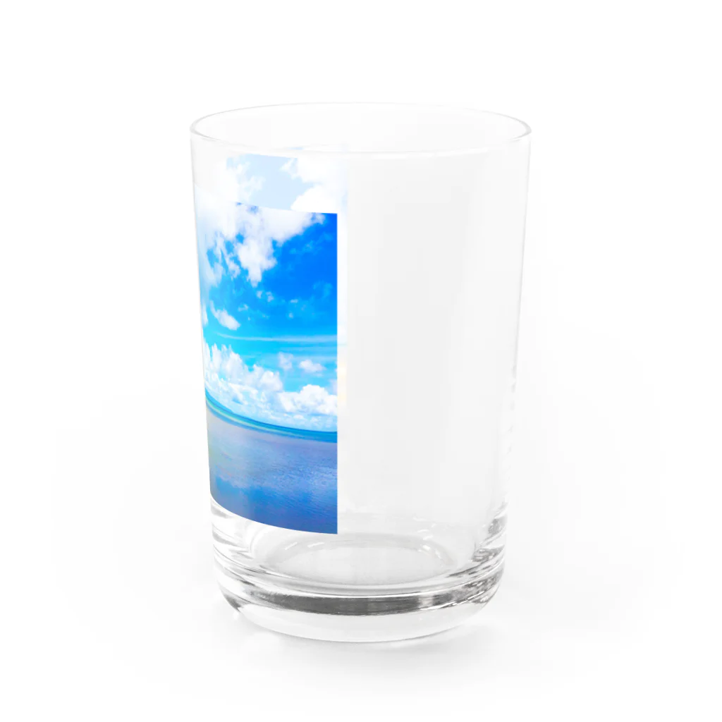 mizuphoto galleryのsummer vacation Water Glass :right