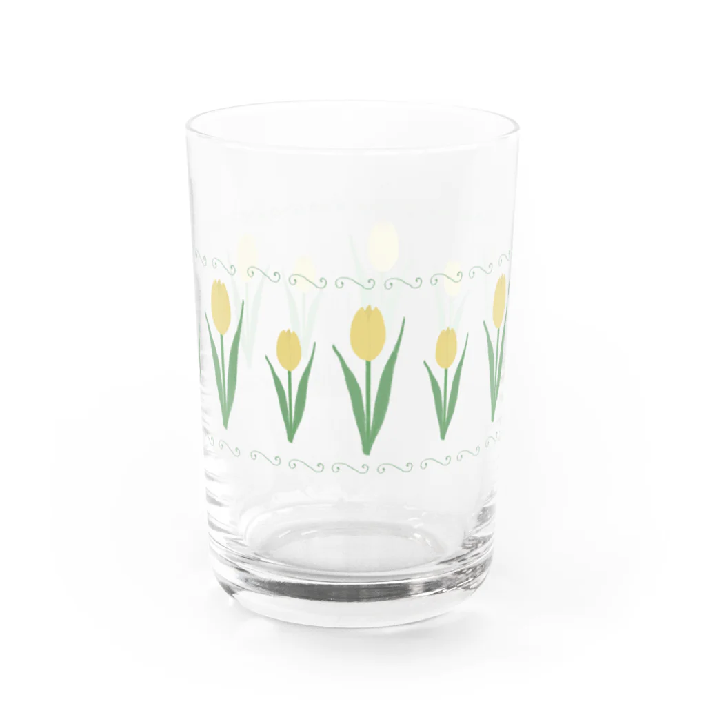  𝚂𝙷𝙾𝙿 𝚂𝚎𝙸𝙽𝙰のチューリップのグラス Water Glass :right