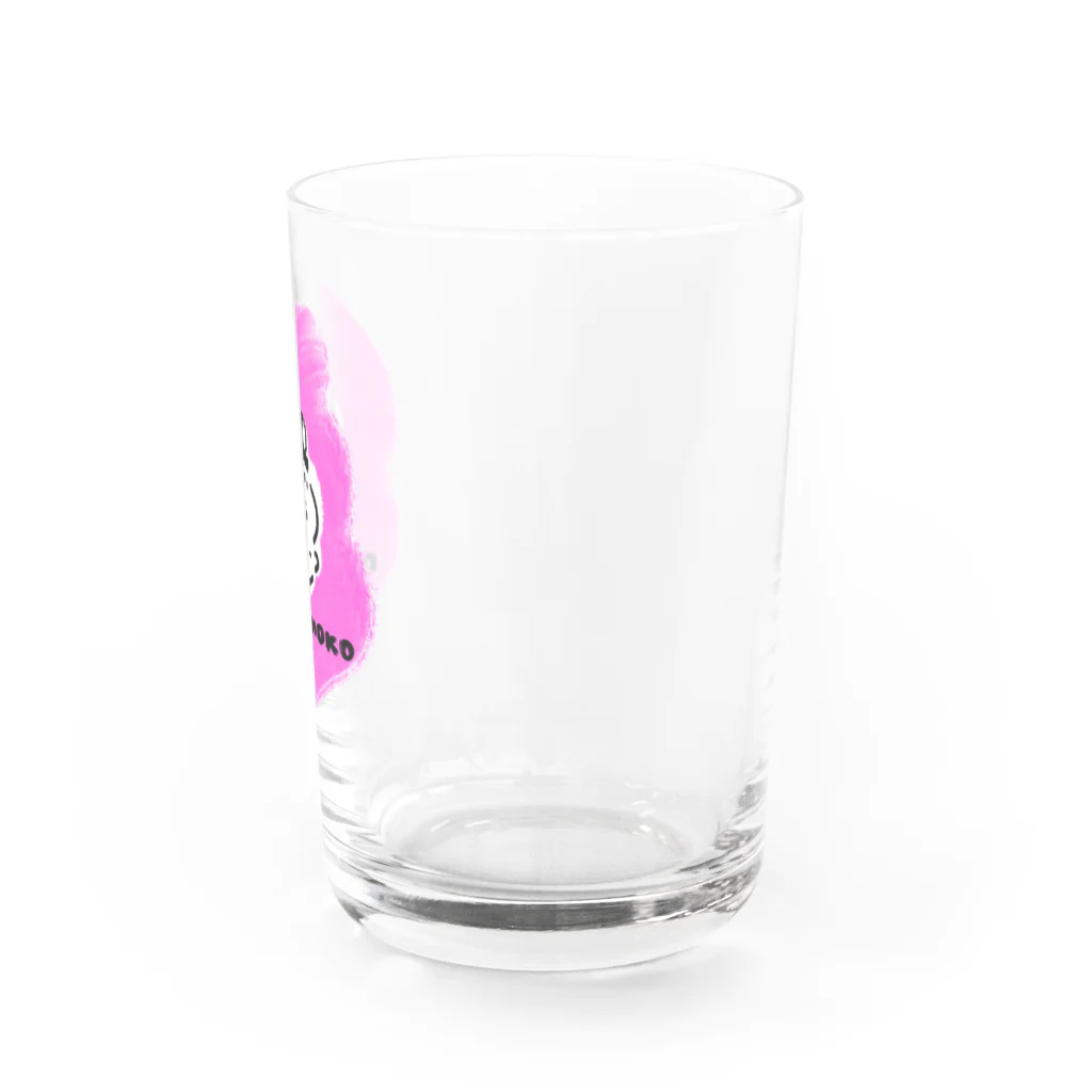 xiangのONNANOKO PINK Water Glass :right