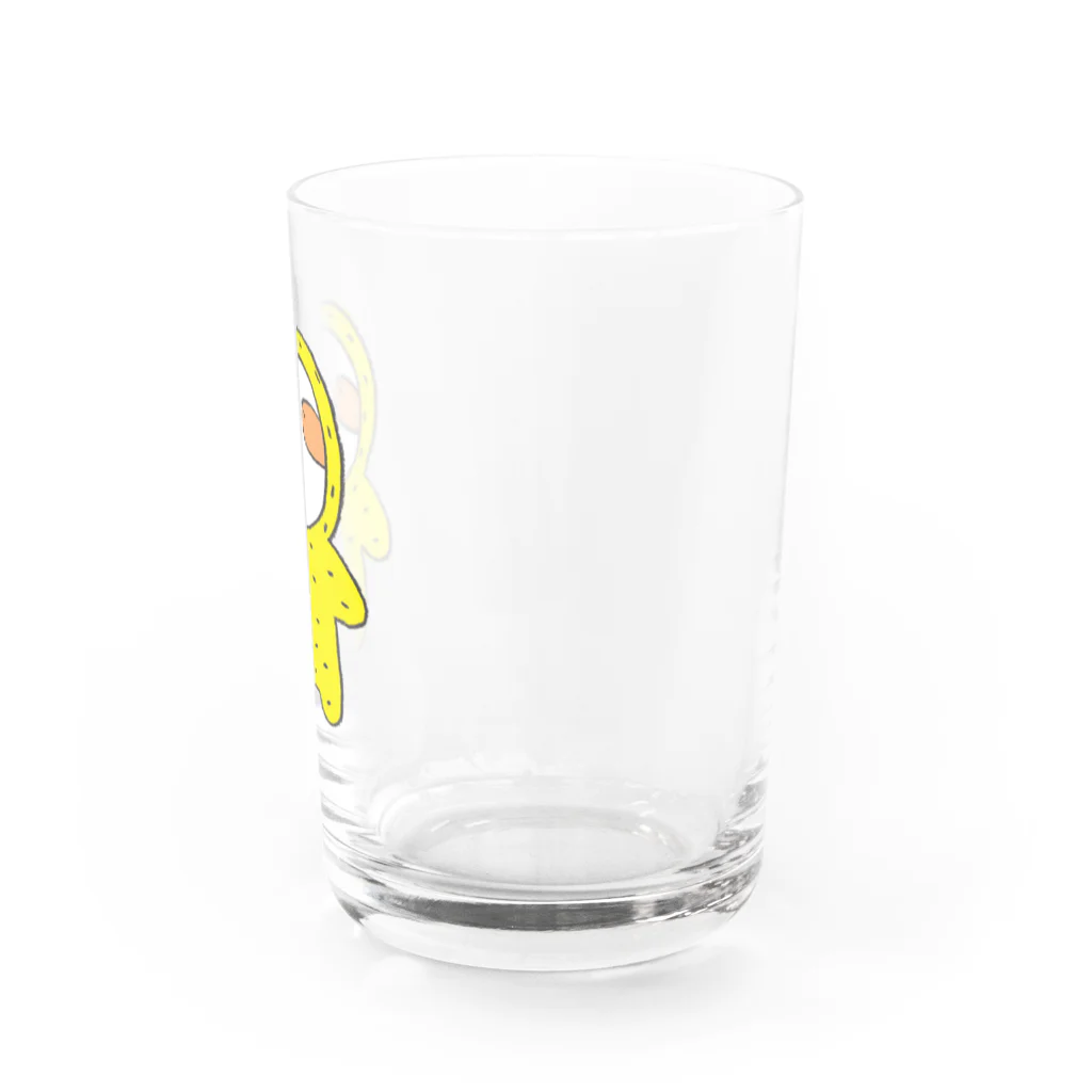 ゴキゲンサンショップのなまけものちゃん（ふーん） Water Glass :right