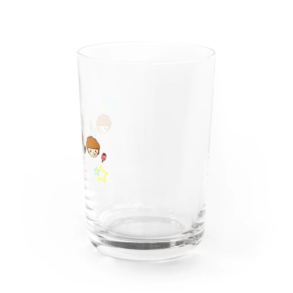 Yuuのオリジナルイラスト1のよくばりグッズ Water Glass :right