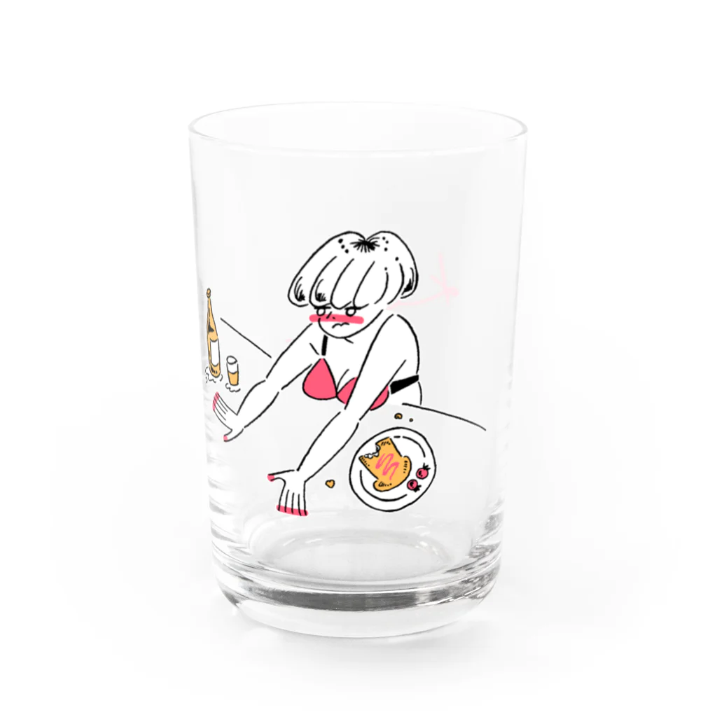 kameの水着ギャル Water Glass :right