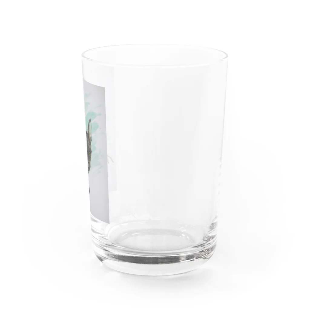 永久凍土の国の白夜のスフィンクス猫２０２０ Water Glass :right