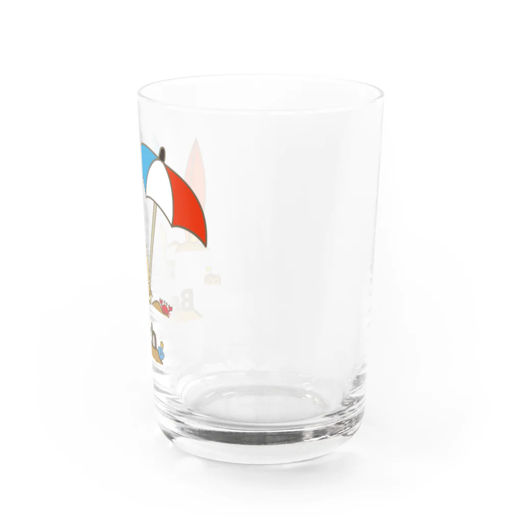 itumodooriのネコサーフィン_ひと休み Water Glass :right