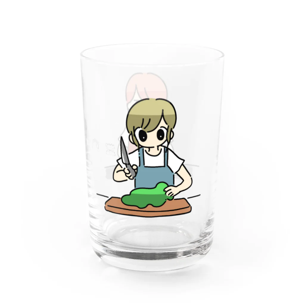 ジャポニカ食堂@ゲーム実況の開店準備中グラス Water Glass :right
