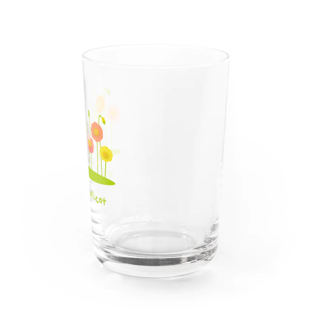 ypocketのポピー畑 Water Glass :right