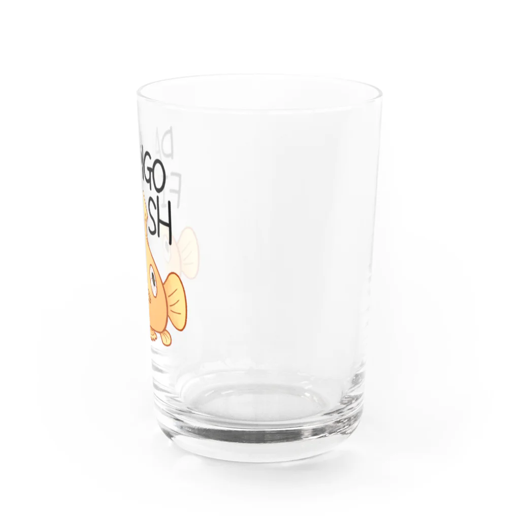 ぴえ太のDANGO FISH  Water Glass :right