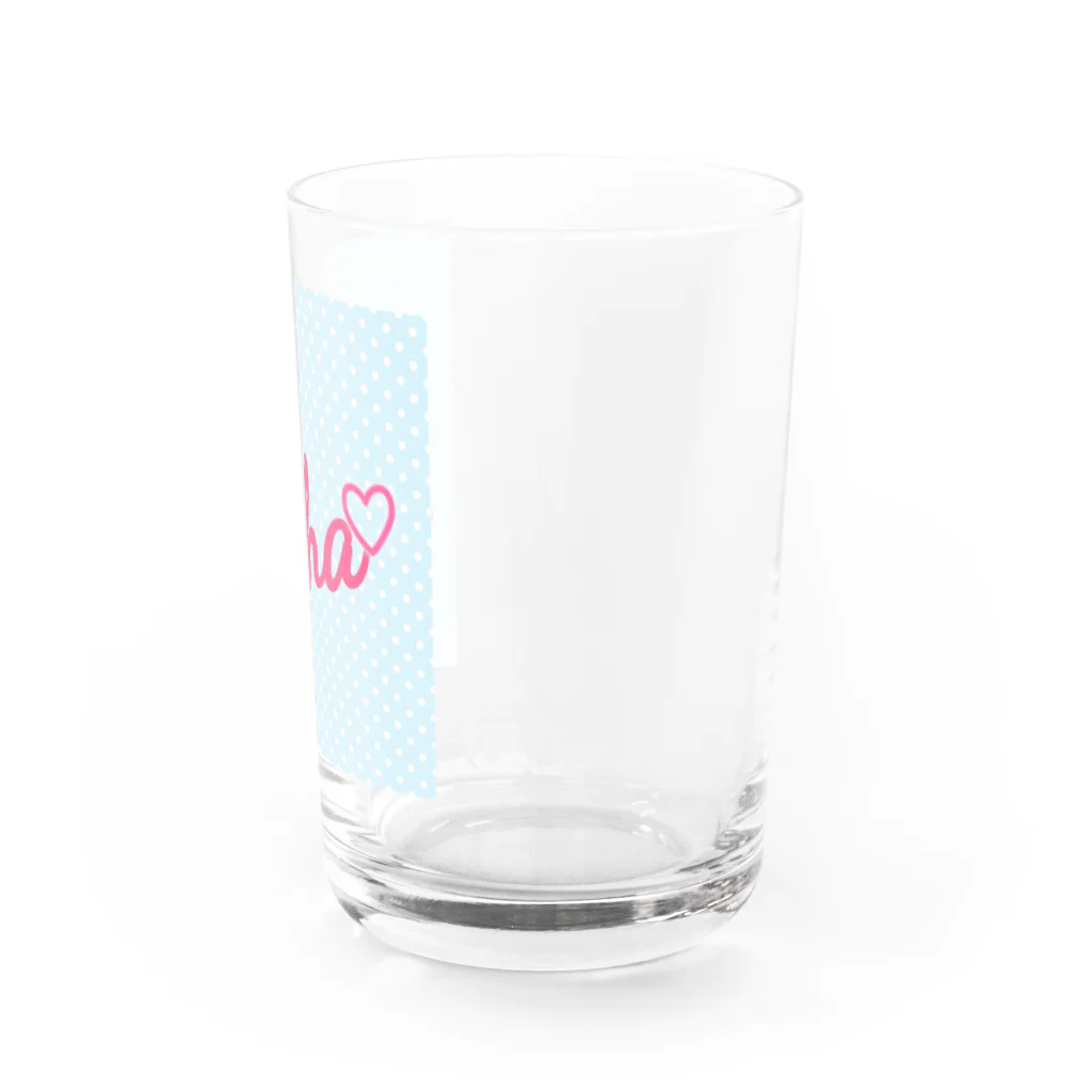 a♡のAloha Water Glass :right