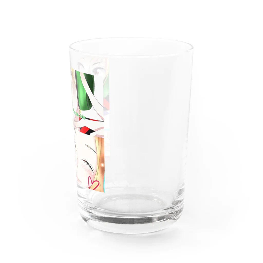 ダニエル_babyの最強コンビ💪(`･ω･´💪) Water Glass :right