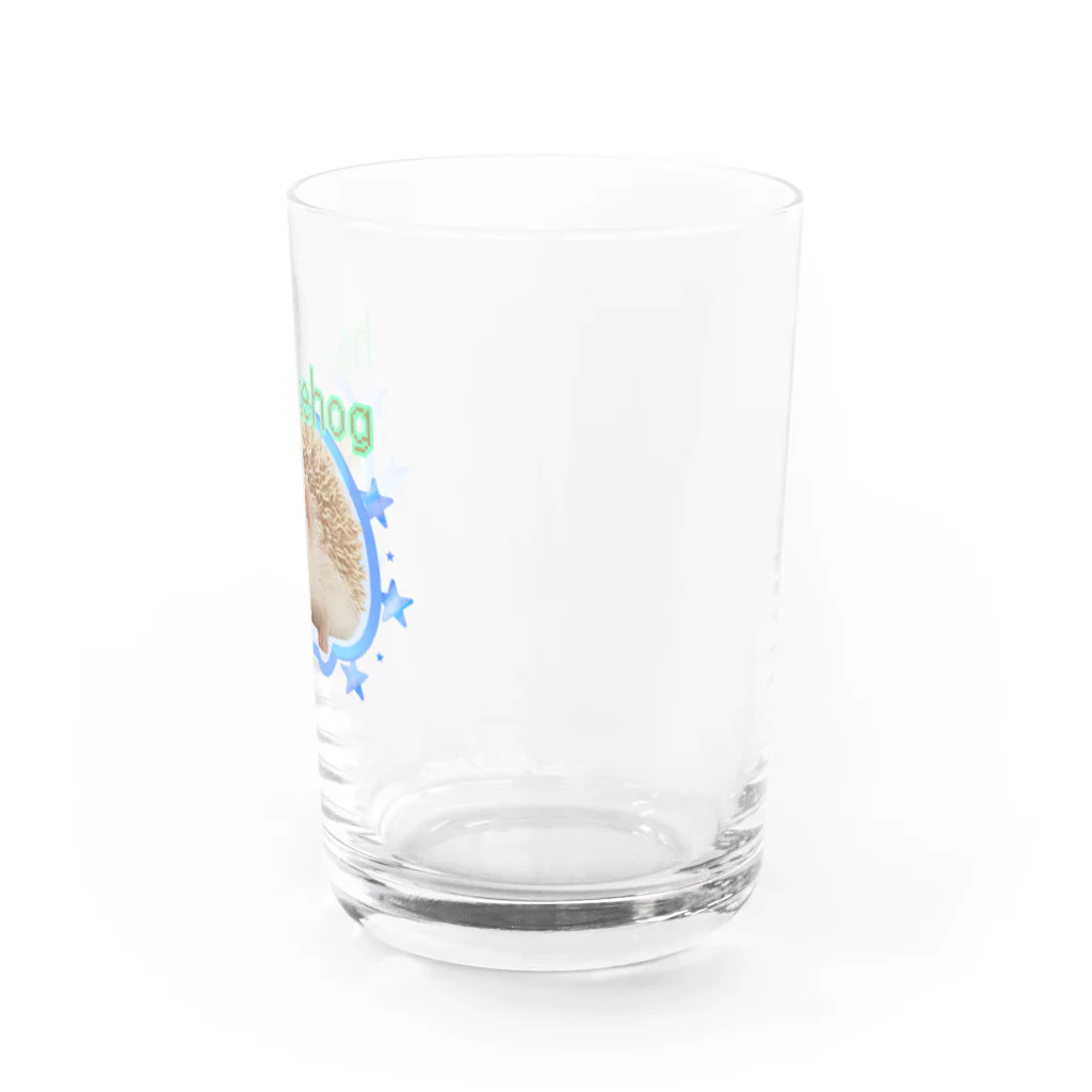 NukoNukoのハリネズミと青い星 Water Glass :right