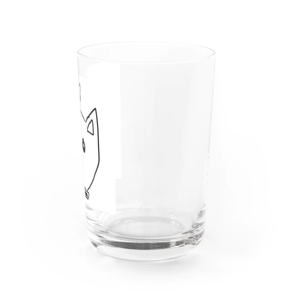 ꧁あふぇくしょん꧂の犬を描いてと言われました。 Water Glass :right