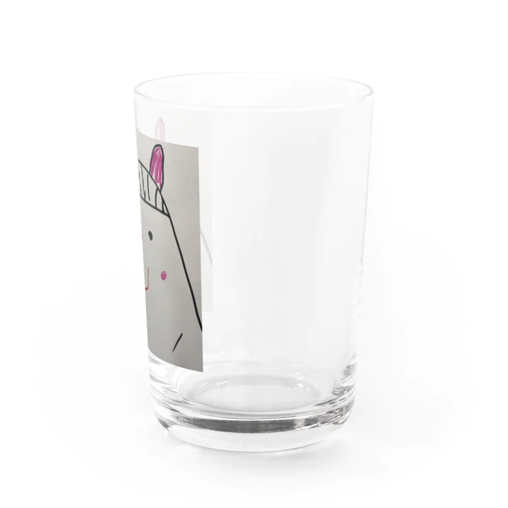 pooontanのうさ子ちゃん Water Glass :right