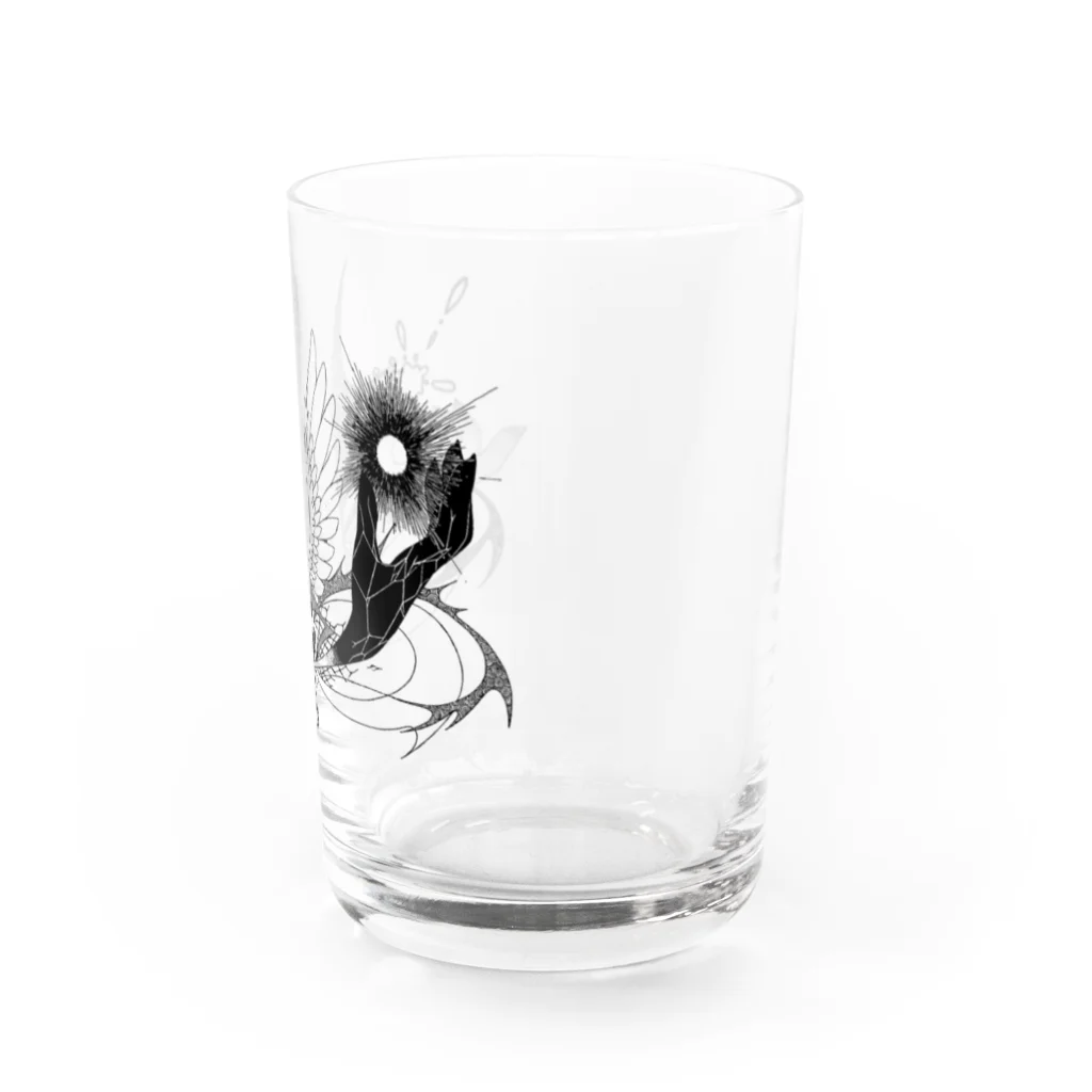 平井肉助(Rudy)の抽象画グラス Water Glass :right