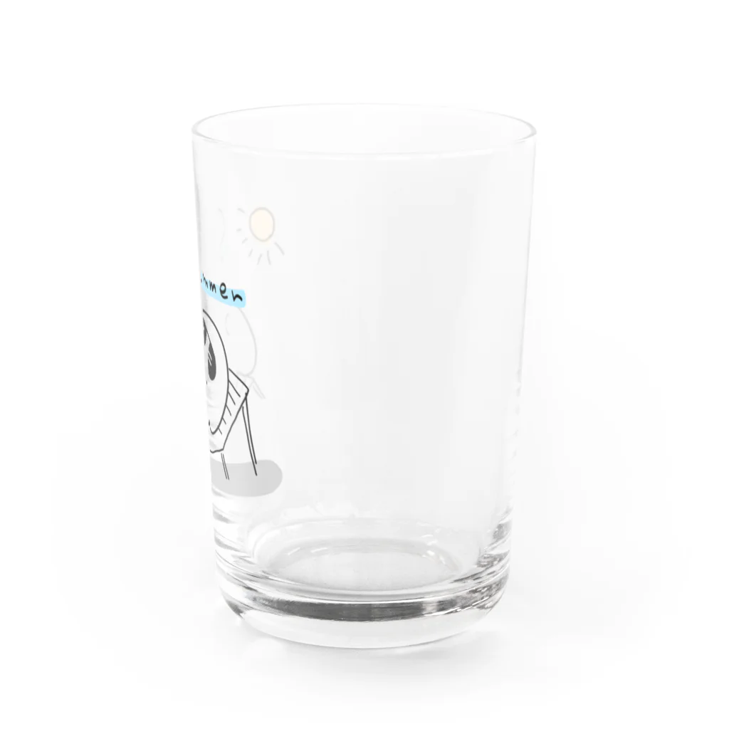 ArteCraftのおばけだって日焼けしたい Water Glass :right