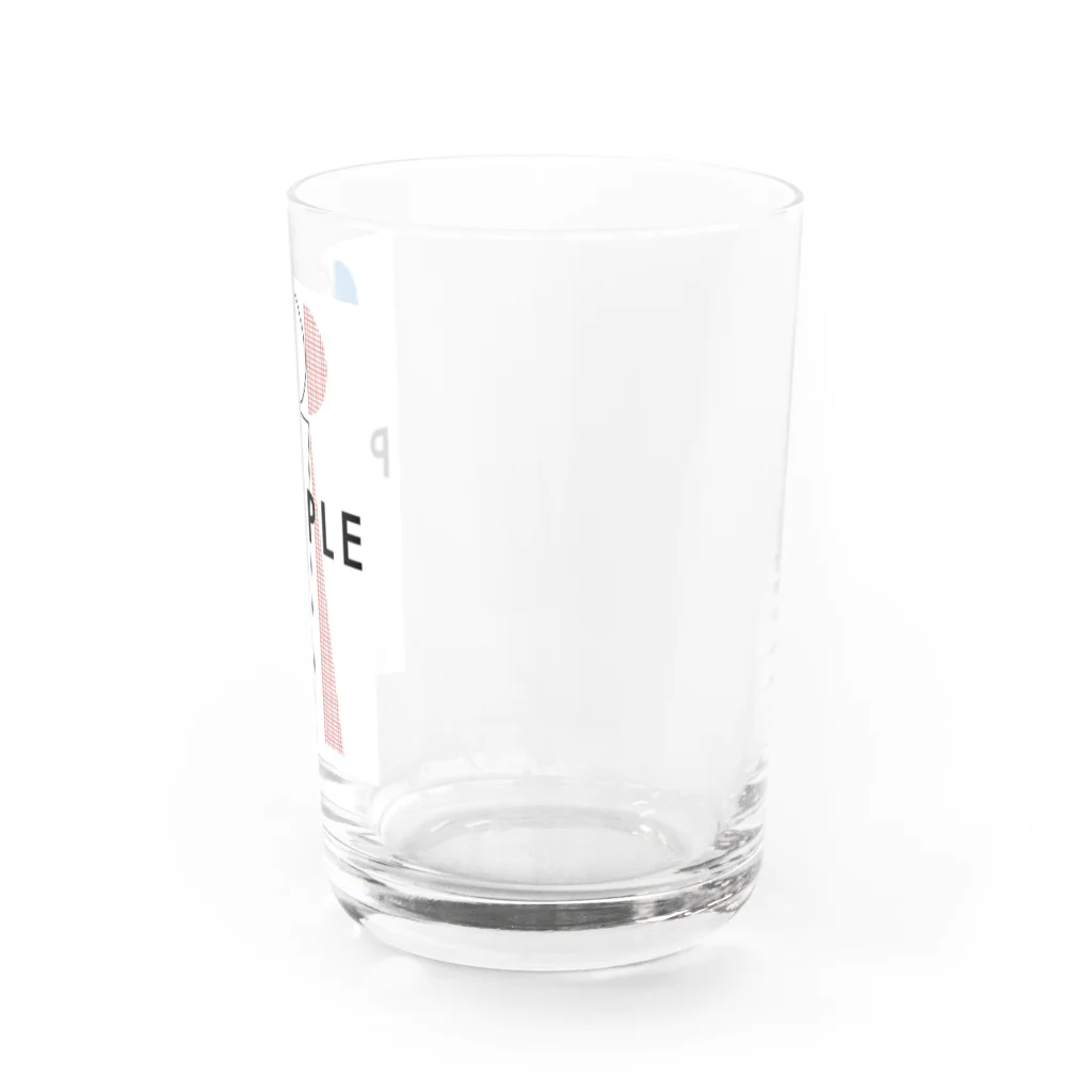 InterestのPEOPLE +chara Water Glass :right