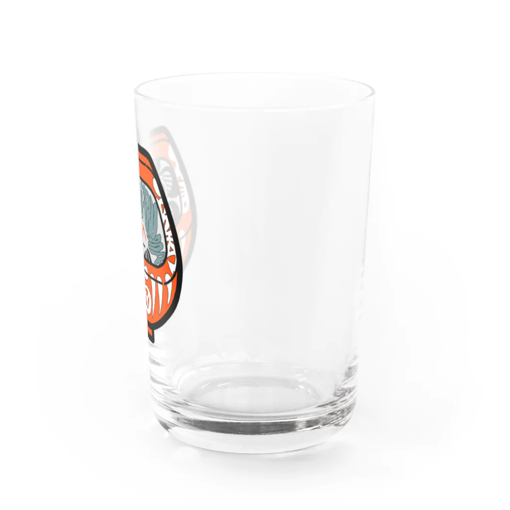 ワサビのDARUMA  Water Glass :right