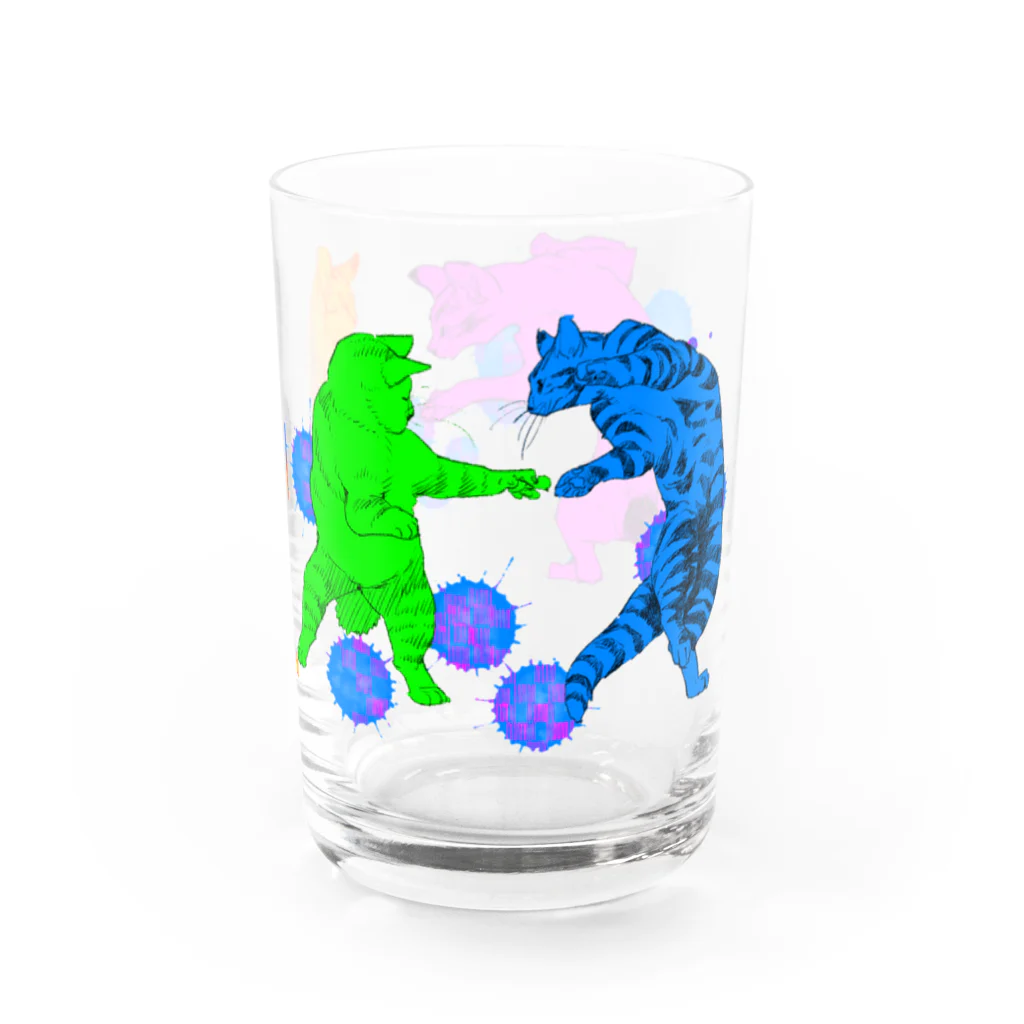 Anriのにゃんこバトル Water Glass :right