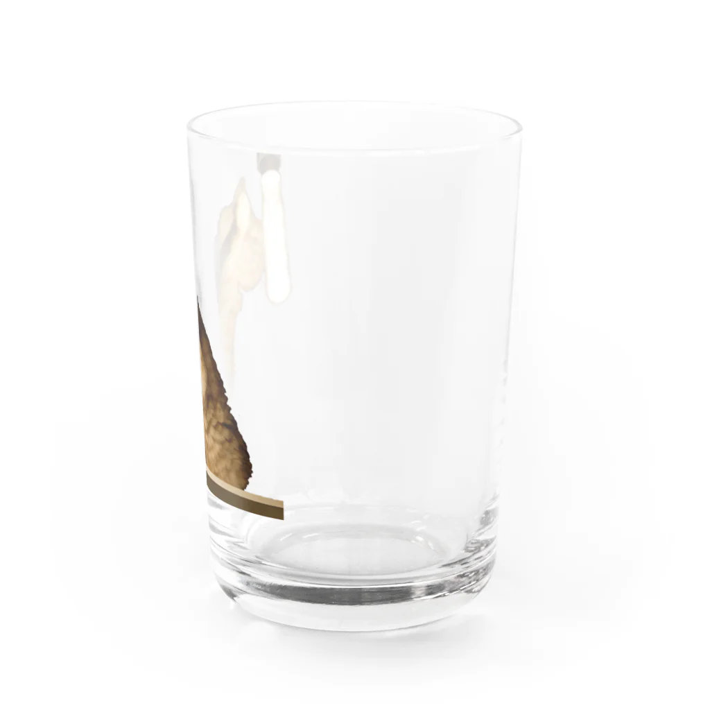 kiichacoの-猫- 左手を暖めるはっさく Water Glass :right