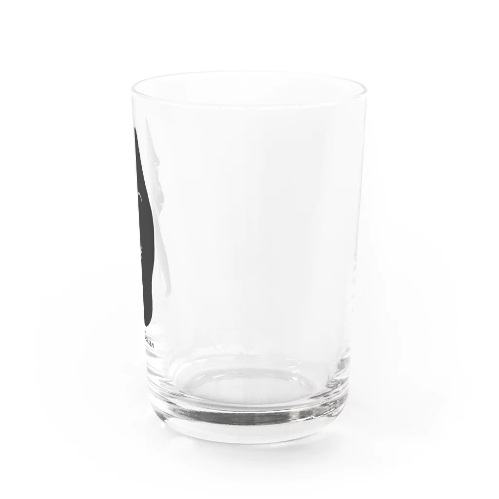 hossy nakkieのゴリラのゴッさんメイン Water Glass :right