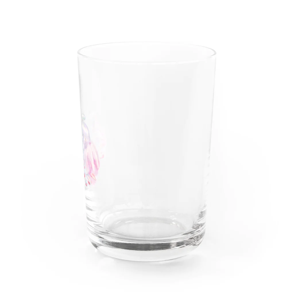 猫と睡眠薬の苺ジャム天使 Water Glass :right