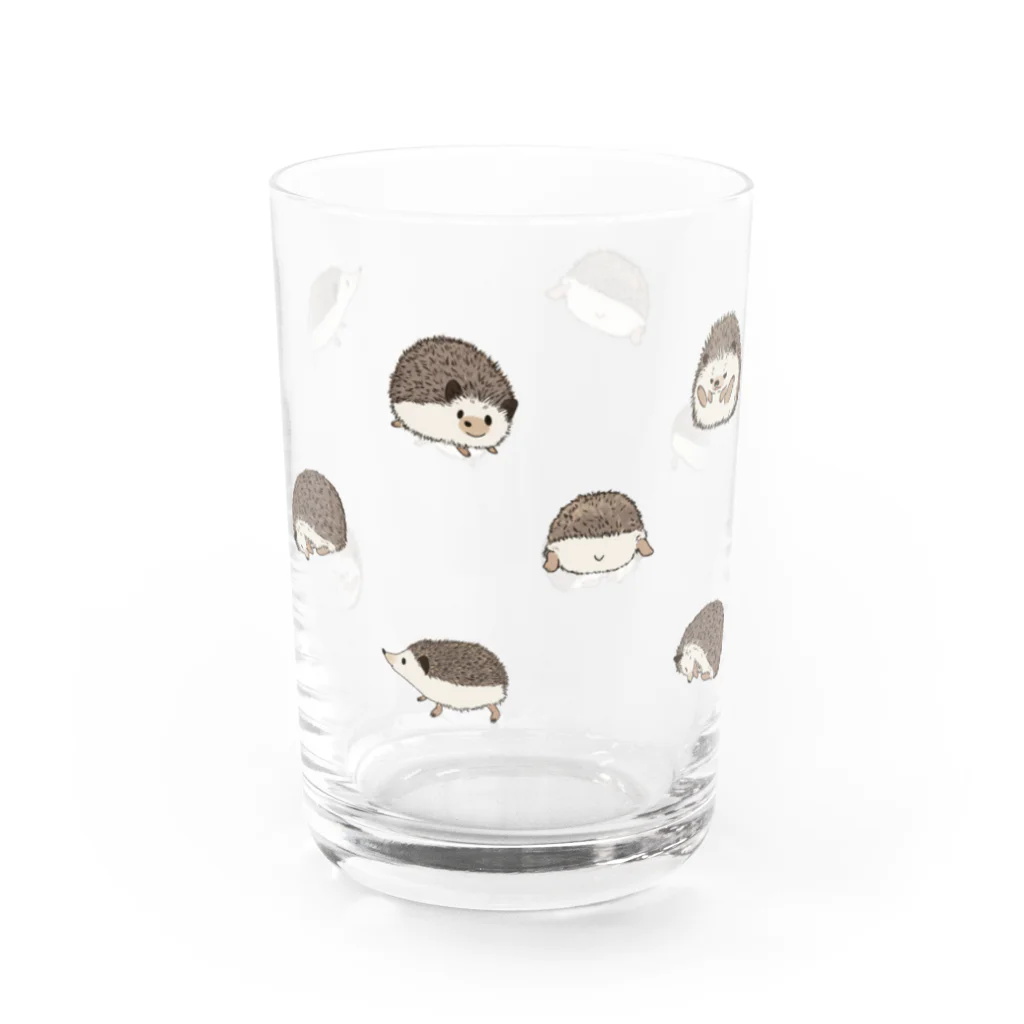 Hanamiのハリネズミいっぱい Water Glass :right