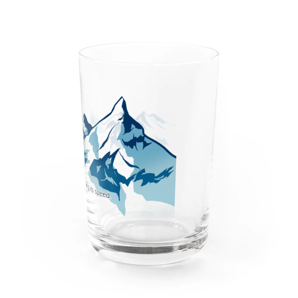 circle and dropsのPEAK Water Glass :right