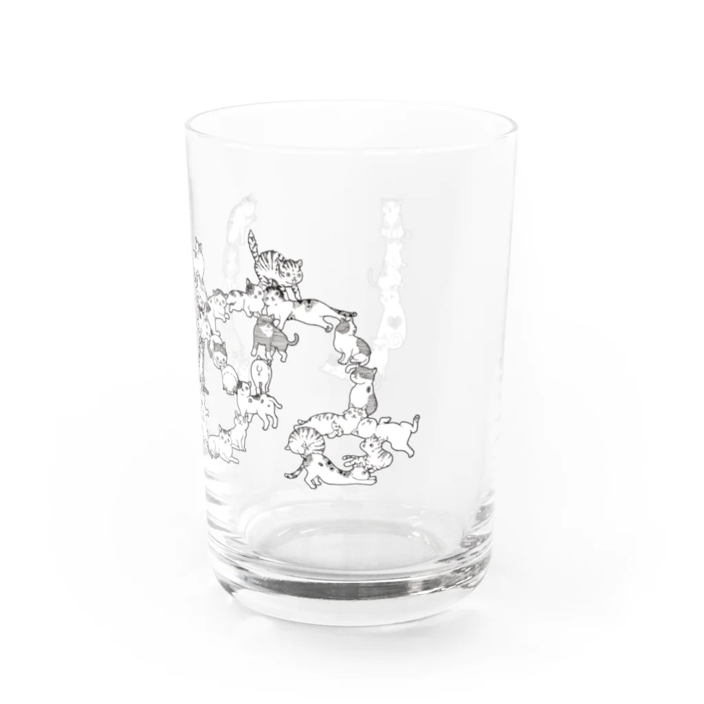 nawoko-yaの犬なのに猫 Water Glass :right