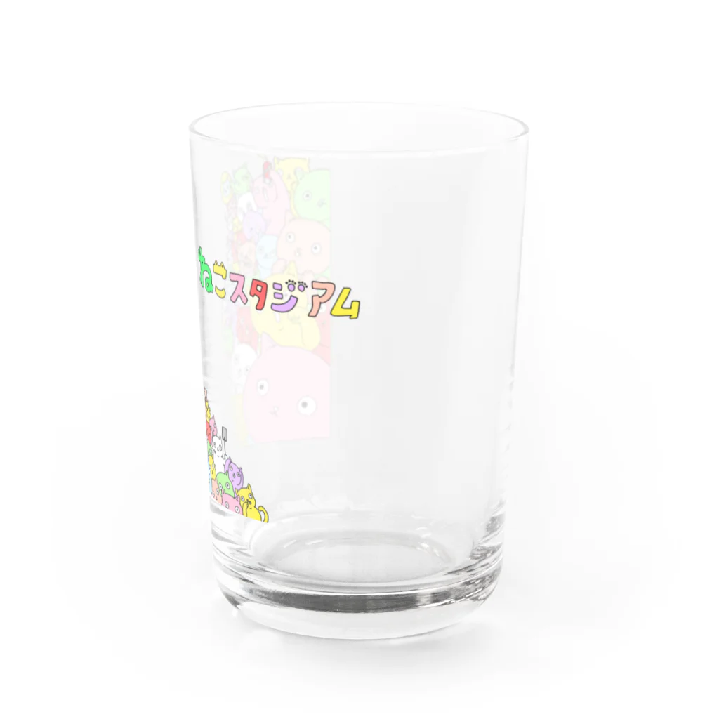 nawoko-yaの猫スタジアム Water Glass :right