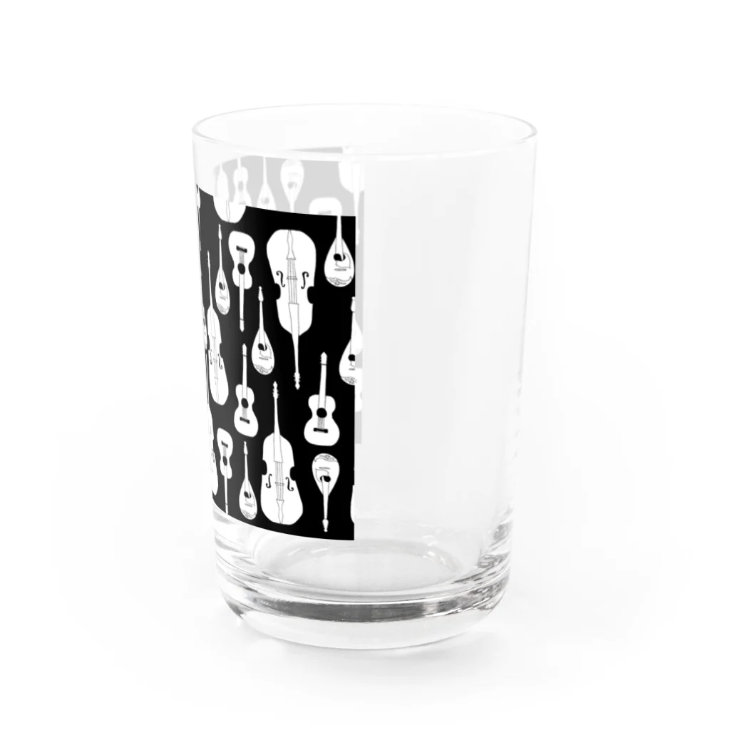 東風のマンドリンオーケストラ(black) Water Glass :right