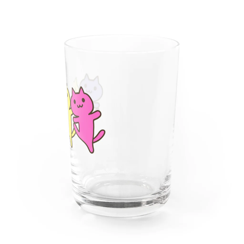 にざかなやのダンシンにゃーん Water Glass :right