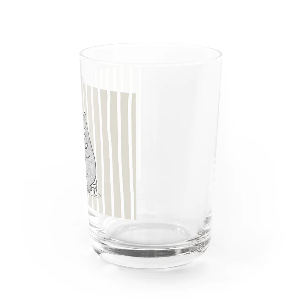 ちぃチョコっとのきのこクマ Water Glass :right