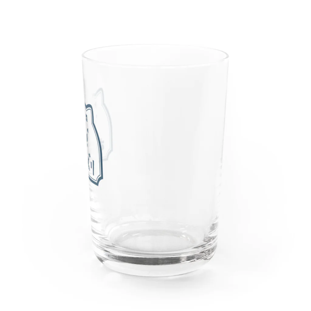 It is Tomfy here.の和み処 ずんぐり ネイビー Water Glass :right