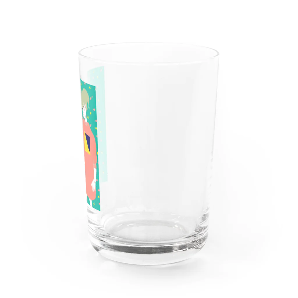 せんのポニテ女 Water Glass :right