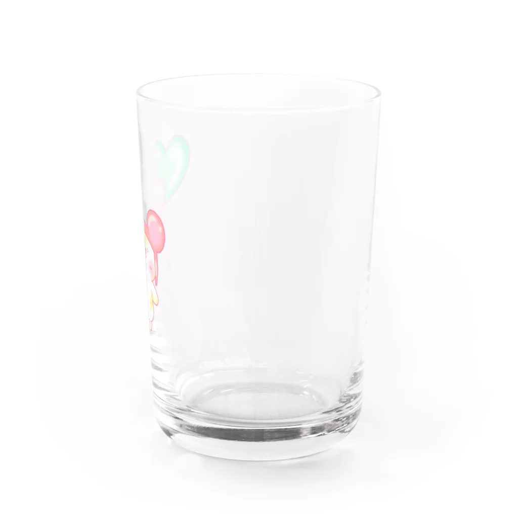 もんぞーのふわふわネズミのもんぞー Water Glass :right