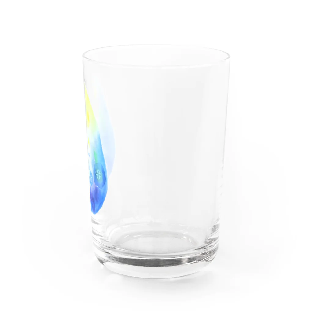 Hi*roomのたまごの中のふわふわミズクラゲ Water Glass :right