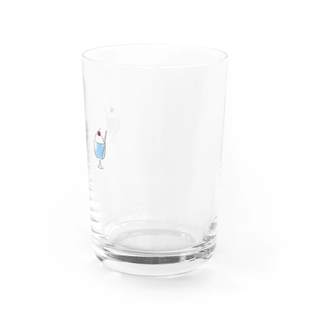 holidayのくりーむソーダの夏 Water Glass :right