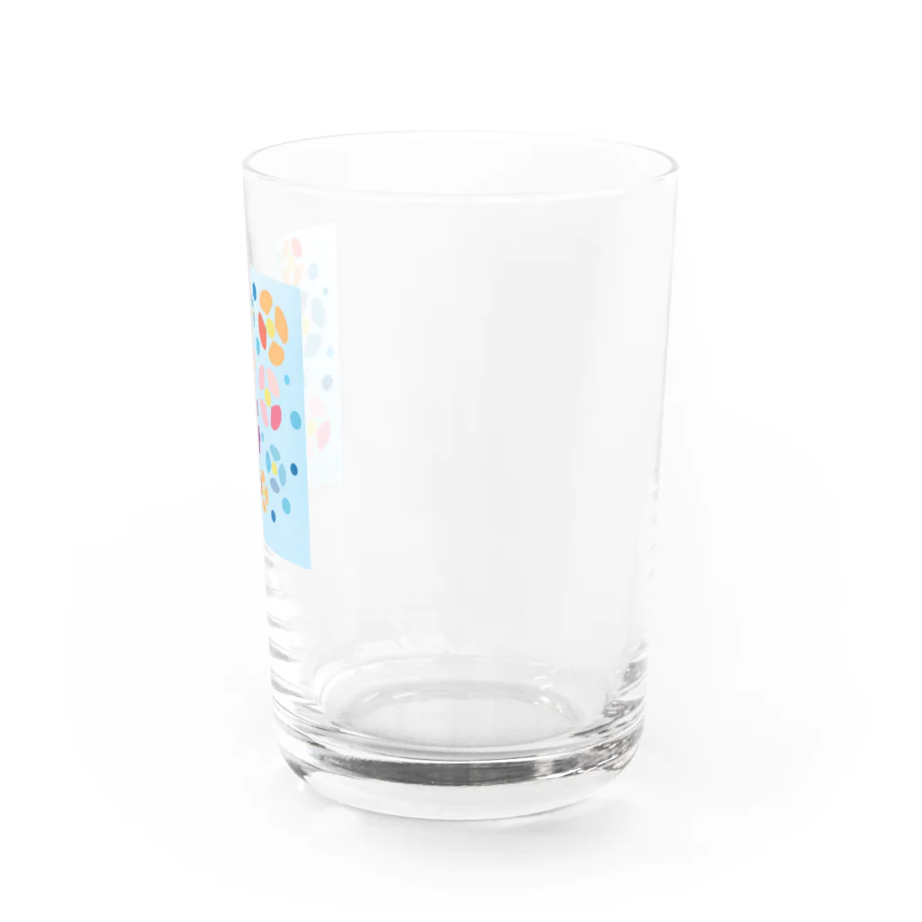 しづくの涼しげな夏の花 Water Glass :right