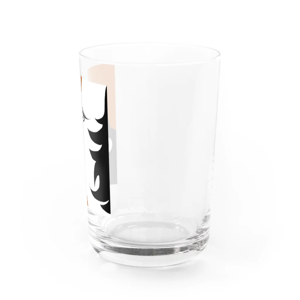 KAALの猫にキス Water Glass :right