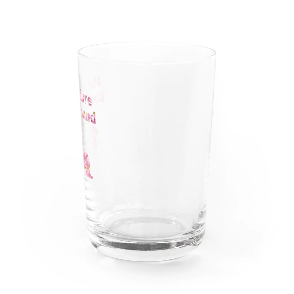 onehappinessのミニチュアダックスフンドとデイジー Water Glass :right