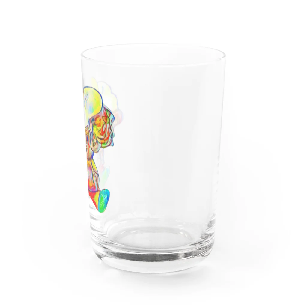 すやこのヤキソバ君 Water Glass :right