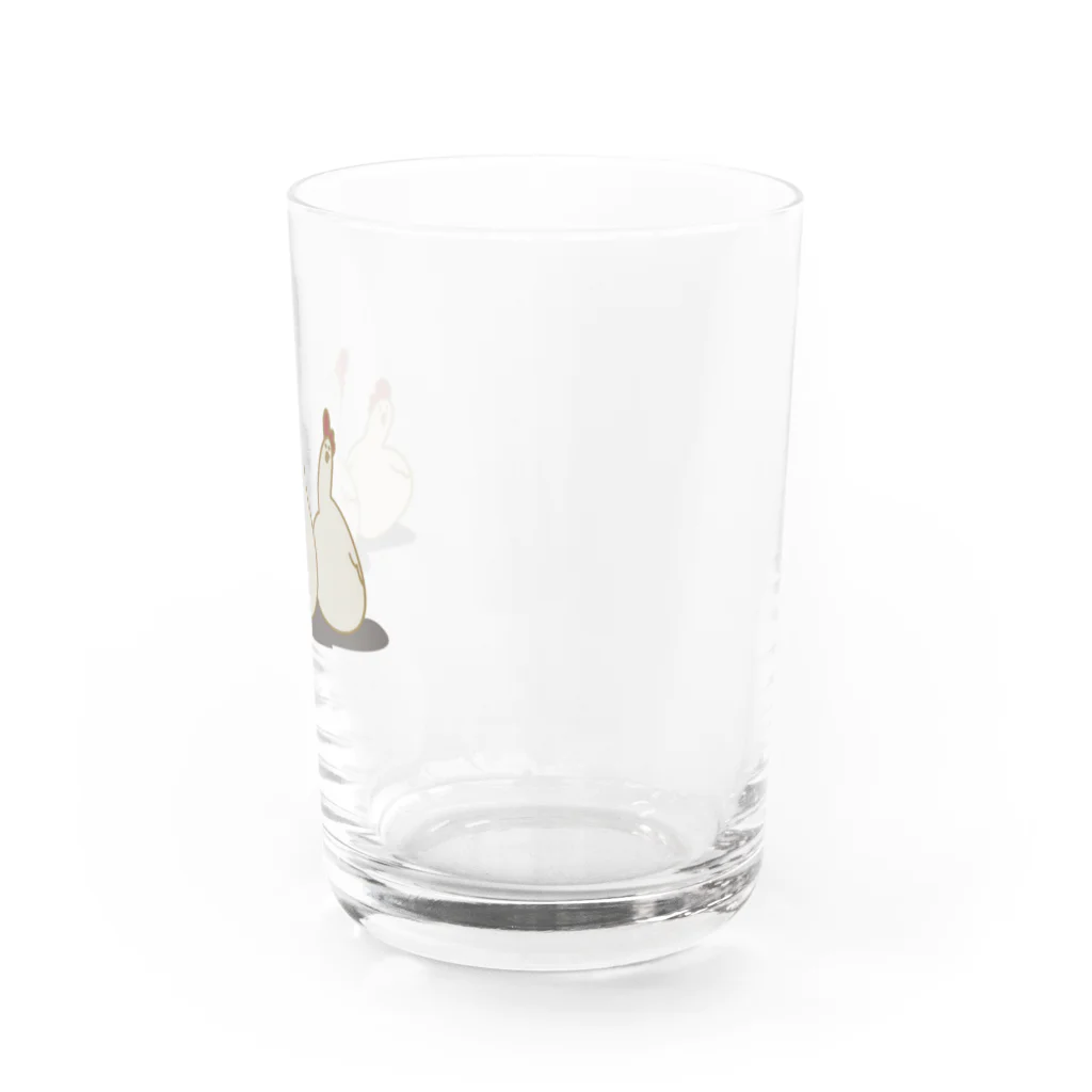 🐯タイガー🐯のKokekokkoFunkyChiken Water Glass :right