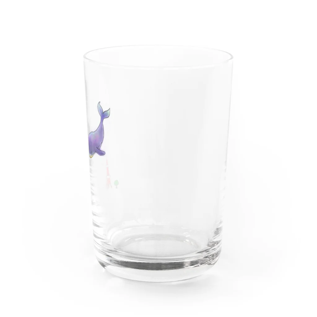 ときのトーキョークジラ Water Glass :right