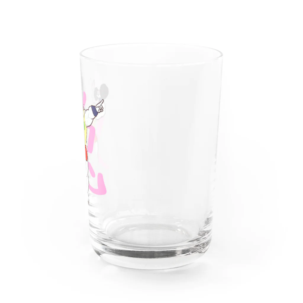 綿茶🐶Blender初心者のマッチョうさぎさん Water Glass :right