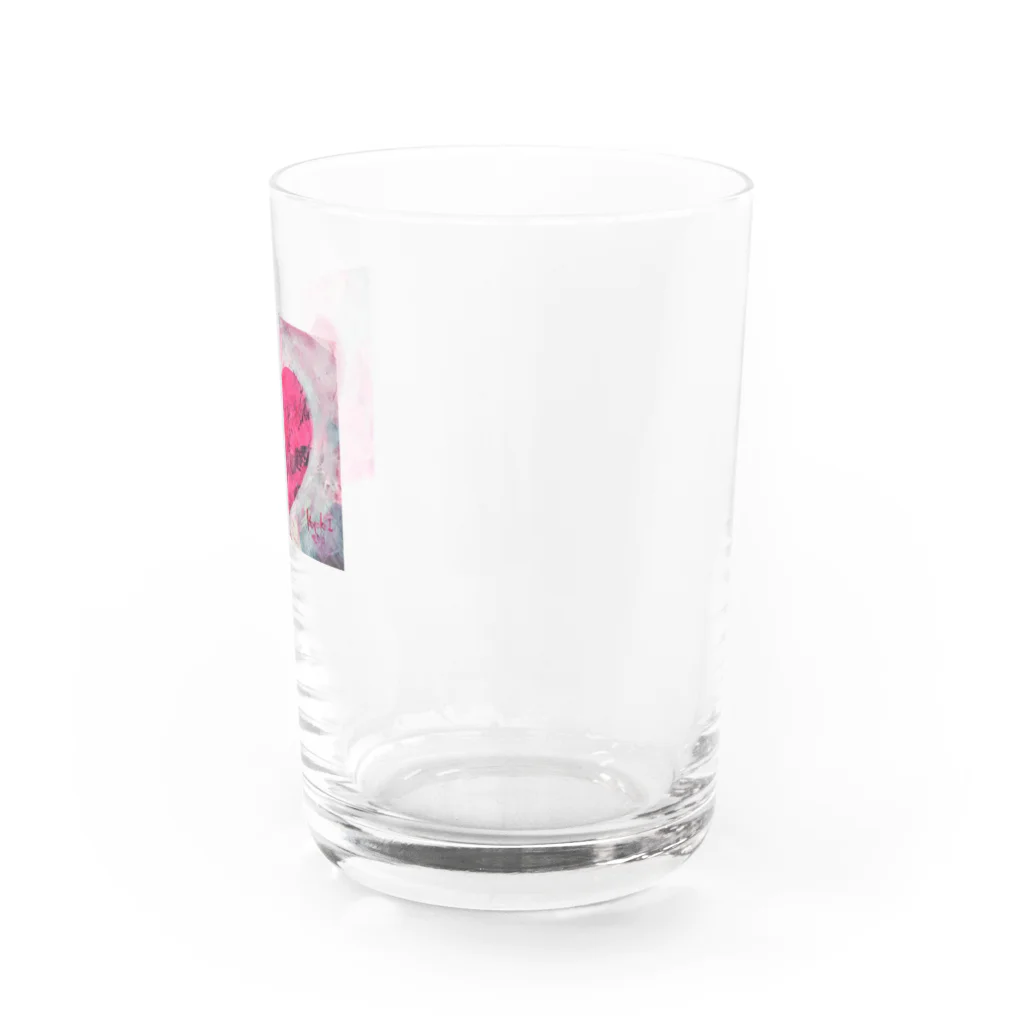 石倉かよこのグッズショップのMy Heart-001 Water Glass :right