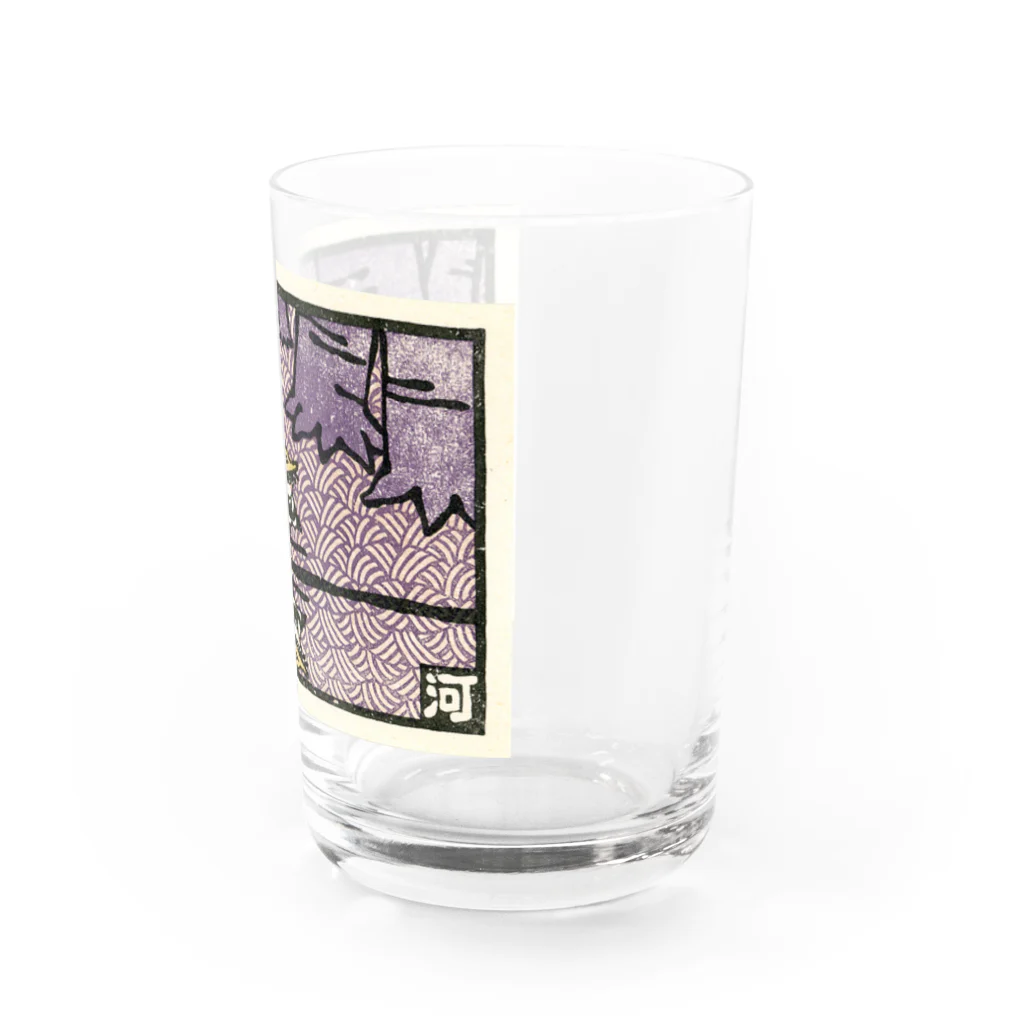 なまらやの川辺のなまらくん Water Glass :right