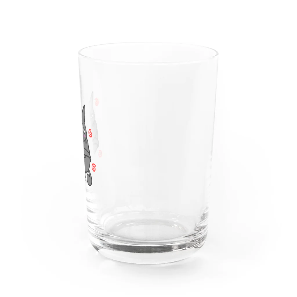 テンちゃん一家の黒猫レイリー2 Water Glass :right