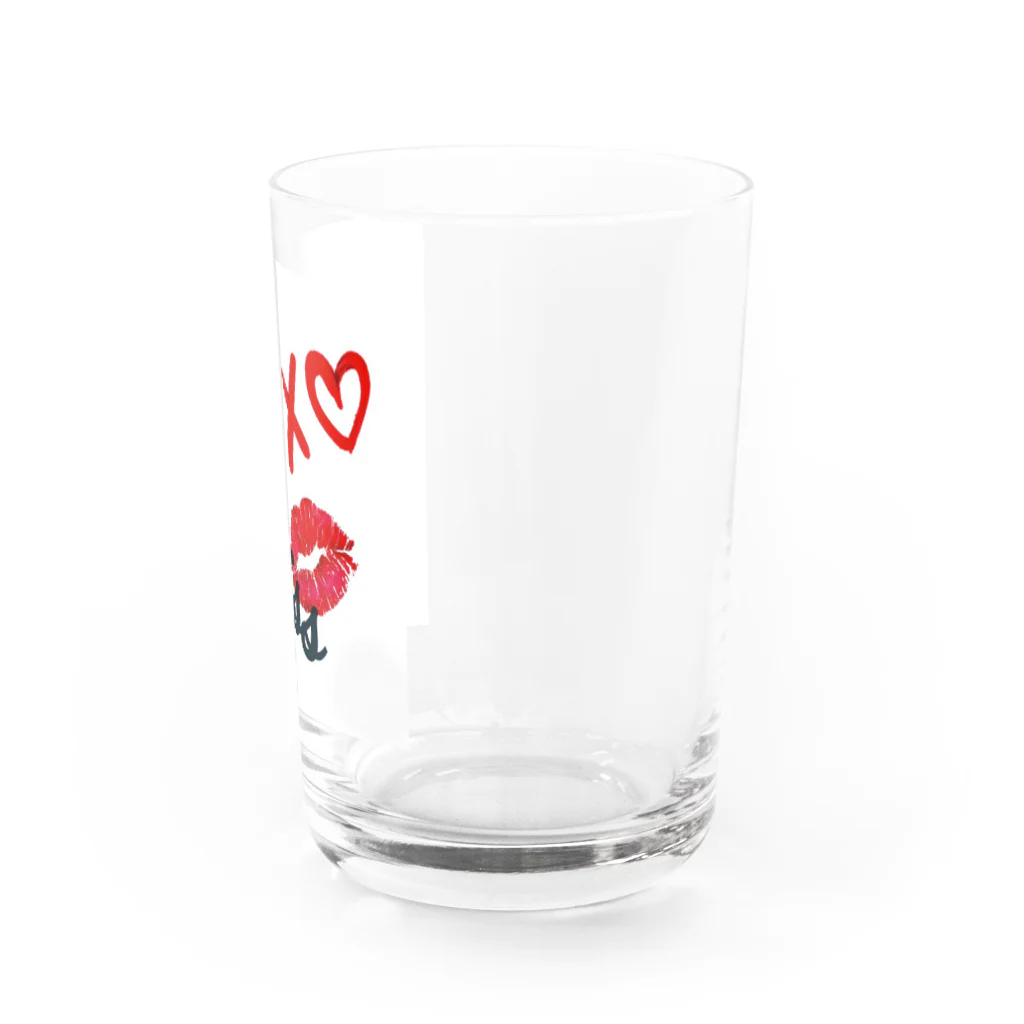 a♡のkiss Water Glass :right