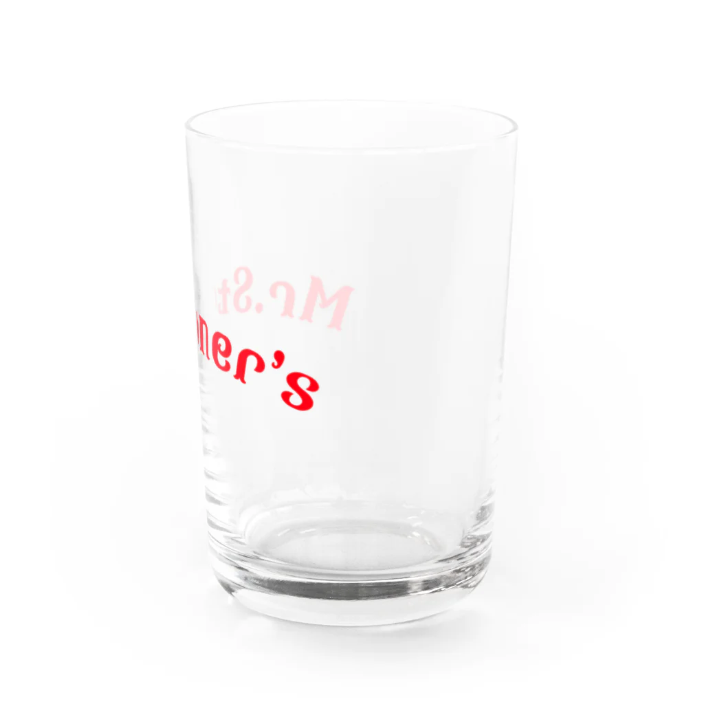 Mr.Stoner'sのMr.Stoner's logo Water Glass :right